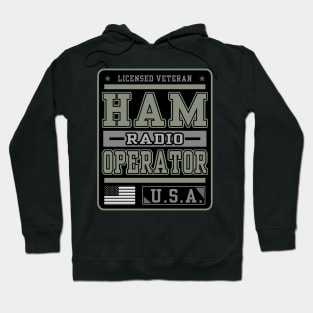 Licensed American Ham Radio Operator Hoodie